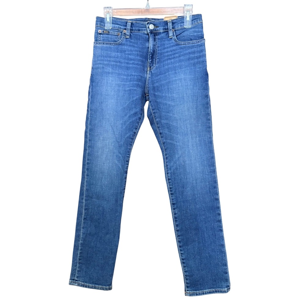 NWT Polo Ralph Lauren Boys Straight Leg The Sullivan Slim Jeans 16 Medium Washâ